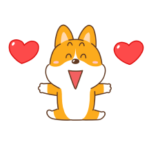 하트 뿅뿅 웰시코기 이광복 씨