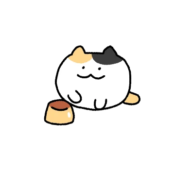 찌그러진 바보 삼색고양이 3