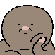 짠한 두더지