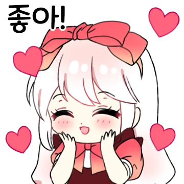 리본소녀는 팔랑팔랑