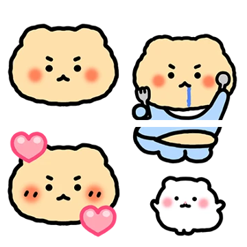 조그만 망그러진 곰
