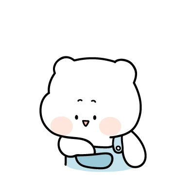 말랑뽀짝 하양곰 두루