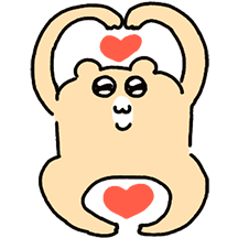 은은하게 돌아있는 사랑 곰 2