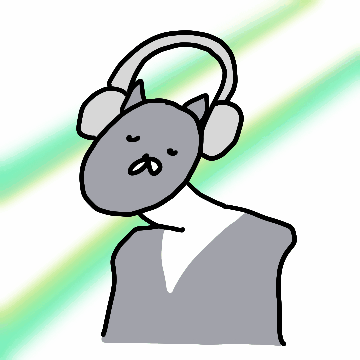 정신산만 회색냥