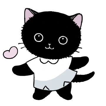 오요는 검은 고양이