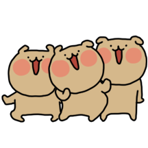 와다다다! 삐뚤삐뚤 작아져버린 곰 2