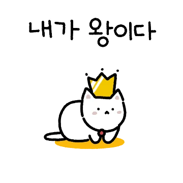 나는 아냥이. 내가 왕이다!