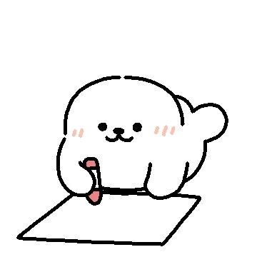 꿈뻑꿈뻑 하프물범 범식이