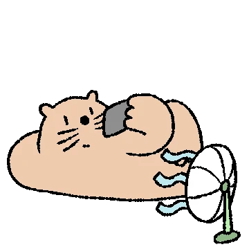 뚠딴뚠딴 여름나는 고양이 뚠딴