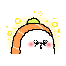 초밥을 못먹는데 만든 연어초밥티콘 4
