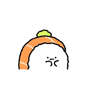 초밥을 못먹는데 만든 연어초밥티콘 4