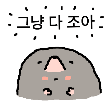 행운의 더지를 보았습니다