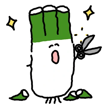 오뎅나라 야채군단, 대파군입니다.