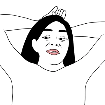 너무 솔직한 을시년스러운 여자