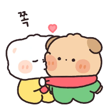 겨울에도 댕댕커플이랑! (댕돌 ver)