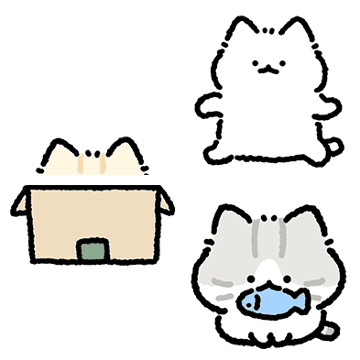 와글와글 미니 솜털냥이