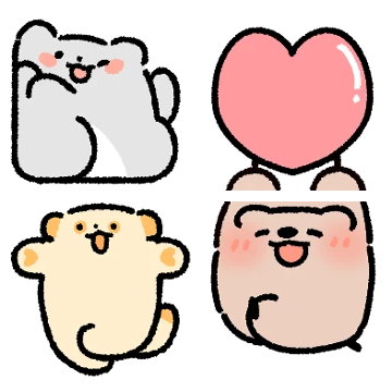 미니미 무해한 친구들