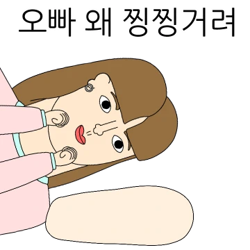 여친짤 폭격기 애기