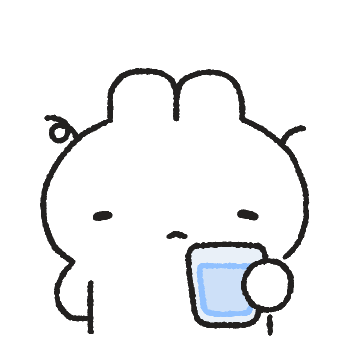 안녕 못한 여름 토끼