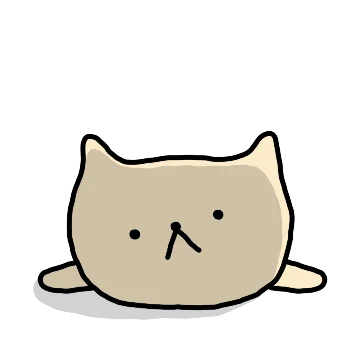 무표정 개냥이 밍기뉴
