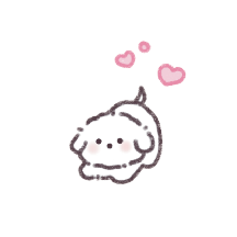 아기 솜강아지!