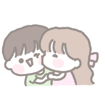 쪽!쪽!쪽! 뽀뽀커플 (여친ver.)