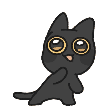 아기 하마는 검은 고양이!