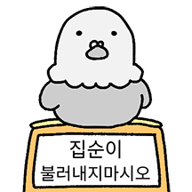 나는 집비둘기란말야!!!