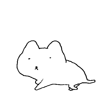 진짜 밋밋한 고양이
