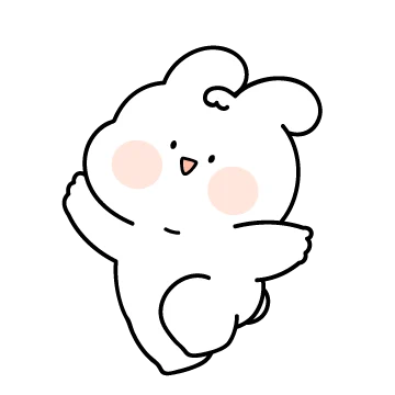 쪼물쪼물 요망진 하양토끼하루