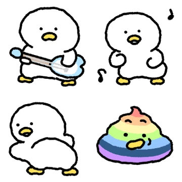 뿡뿡 빵야 미니찹쌀덕