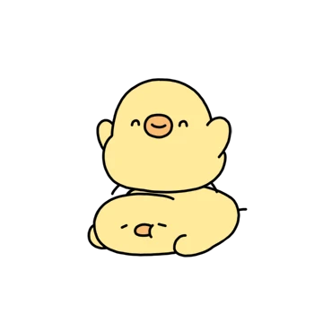 작은 병아리 아꾸는 얄밉꾸