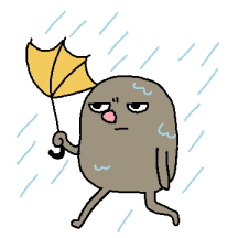 내가 그린 다리 긴 두더지 그림