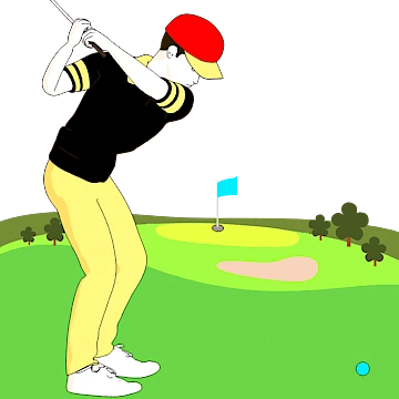 백돌이 짤수의 명랑골프