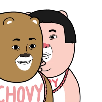 병맛 곰인형 쵸비&루비 러브스토리