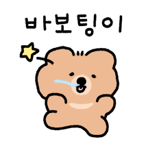 바보팅이 바보곰