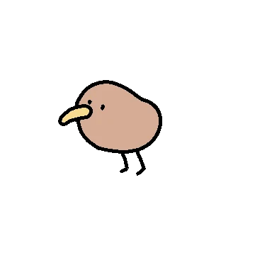 키위새 한마리 데려가세요~