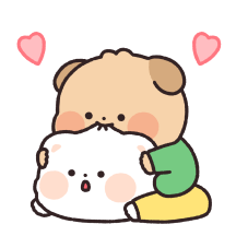 집에서 데이트! 댕댕커플 (댕순 ver)