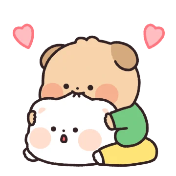 집에서 데이트! 댕댕커플 (댕순 ver)
