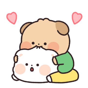 집에서 데이트! 댕댕커플 (댕순 ver)