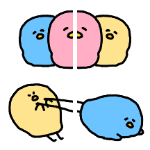 컬러풀 병아리