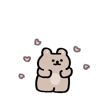 하트하트 초코곰