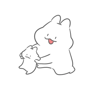 둥글둥글 떡토끼