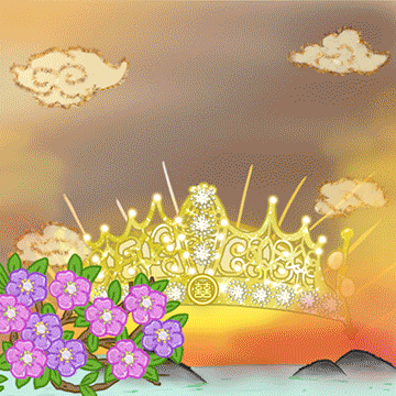 복 담은 민화꽃 새해카드