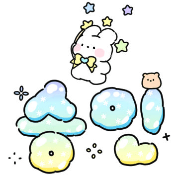 방울방울 두글자톡