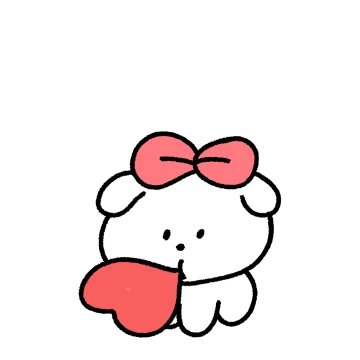 리본강아지 복슬이