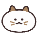 흰냥이 단추