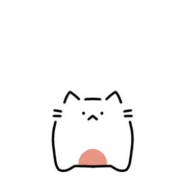 녹아버린 마시멜로 멜냥이