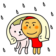 우정인 척, 끼부려본다