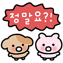 강쥐토끼의 다정한 톡톡!